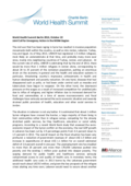 2013 | WHS Statement | MENA Region