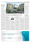 Special World Health Summit Publication, Die Welt, 2012 (German)