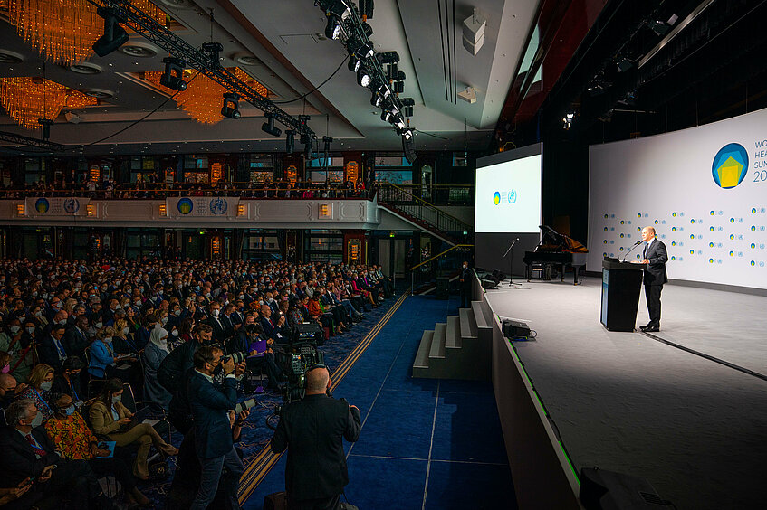 Rewatch all sessions Bundeskanzler Scholz Keynote bei der Eröffnung des WHS 2022